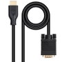 Nanocable Conversor VGA Macho a HDMI Macho 1.8m Negro